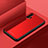Custodia Silicone Specchio Laterale Cover per Huawei Honor 20 Pro Rosso