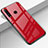 Custodia Silicone Specchio Laterale Cover per Huawei Honor 20i Rosso