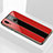 Custodia Silicone Specchio Laterale Cover per Huawei Honor 8X Rosso