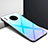 Custodia Silicone Specchio Laterale Cover per Huawei Mate 30 Pro Cielo Blu