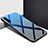 Custodia Silicone Specchio Laterale Cover per Huawei Mate 40 Lite 5G Blu