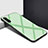 Custodia Silicone Specchio Laterale Cover per Huawei Mate 40 Lite 5G Verde Pastello