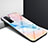 Custodia Silicone Specchio Laterale Cover per Huawei Nova 7 SE 5G Arancione
