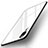 Custodia Silicone Specchio Laterale Cover per Huawei P20 Bianco