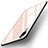 Custodia Silicone Specchio Laterale Cover per Huawei P20 Oro Rosa