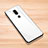 Custodia Silicone Specchio Laterale Cover per Nokia 7.1 Plus Bianco