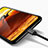 Custodia Silicone Specchio Laterale Cover per Nokia X7
