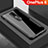 Custodia Silicone Specchio Laterale Cover per OnePlus 6 Nero