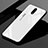 Custodia Silicone Specchio Laterale Cover per OnePlus 7 Bianco