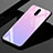 Custodia Silicone Specchio Laterale Cover per OnePlus 7 Rosa