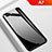 Custodia Silicone Specchio Laterale Cover per Oppo A7 Nero