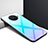 Custodia Silicone Specchio Laterale Cover per Oppo Ace2 Cielo Blu