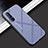 Custodia Silicone Specchio Laterale Cover per Oppo Find X2 Neo Grigio