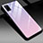 Custodia Silicone Specchio Laterale Cover per Realme V5 5G Rosa