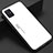 Custodia Silicone Specchio Laterale Cover per Samsung Galaxy A51 4G Bianco