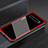Custodia Silicone Specchio Laterale Cover per Samsung Galaxy S10 5G SM-G977B Rosso