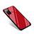 Custodia Silicone Specchio Laterale Cover per Samsung Galaxy S20 FE 5G Rosso