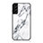 Custodia Silicone Specchio Laterale Cover per Samsung Galaxy S21 Plus 5G Bianco
