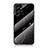 Custodia Silicone Specchio Laterale Cover per Samsung Galaxy S21 Ultra 5G Nero