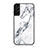 Custodia Silicone Specchio Laterale Cover per Samsung Galaxy S22 Plus 5G Bianco