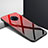 Custodia Silicone Specchio Laterale Cover per Vivo Nex 3S Rosso