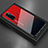 Custodia Silicone Specchio Laterale Cover per Vivo V20 SE Rosso