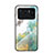 Custodia Silicone Specchio Laterale Cover per Xiaomi Mi 11 Ultra 5G Verde Pastello