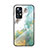 Custodia Silicone Specchio Laterale Cover per Xiaomi Mi 12X 5G Verde