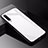 Custodia Silicone Specchio Laterale Cover per Xiaomi Mi A3 Lite Bianco