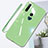 Custodia Silicone Specchio Laterale Cover T01 per Huawei Honor 20 Lite Verde