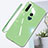 Custodia Silicone Specchio Laterale Cover T01 per Huawei Honor 20E Verde