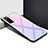 Custodia Silicone Specchio Laterale Cover T01 per Huawei Honor Play4 5G Lavanda
