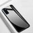 Custodia Silicone Specchio Laterale Cover T01 per Huawei Honor V30 5G Nero
