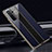 Custodia Silicone Specchio Laterale Cover T01 per Huawei Nova 7 SE 5G Nero