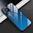 Custodia Silicone Specchio Laterale Cover T01 per Huawei Nova 8 SE 5G Blu