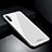 Custodia Silicone Specchio Laterale Cover T01 per Samsung Galaxy Note 10 Plus 5G Bianco