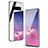 Custodia Silicone Specchio Laterale Cover T01 per Samsung Galaxy S10 Plus