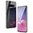 Custodia Silicone Specchio Laterale Cover T01 per Samsung Galaxy S10 Plus Nero