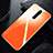 Custodia Silicone Specchio Laterale Cover T01 per Xiaomi Mi 9T Arancione