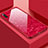 Custodia Silicone Specchio Laterale Cover T02 per Huawei P20 Pro Rosso