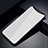 Custodia Silicone Specchio Laterale Cover T02 per Oppo Find X Super Flash Edition Bianco
