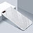 Custodia Silicone Specchio Laterale Cover T02 per Oppo RX17 Neo Bianco