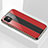 Custodia Silicone Specchio Laterale Cover T03 per Apple iPhone 11 Rosso
