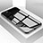 Custodia Silicone Specchio Laterale Cover T05 per Apple iPhone 11 Pro Max Nero