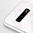 Custodia Silicone Specchio Laterale Cover U01 per Samsung Galaxy S10