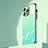 Custodia Silicone Specchio Laterale Sfumato Arcobaleno Cover AT1 per Apple iPhone 14 Pro Max