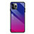 Custodia Silicone Specchio Laterale Sfumato Arcobaleno Cover H01 per Apple iPhone 11 Pro