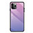 Custodia Silicone Specchio Laterale Sfumato Arcobaleno Cover H01 per Apple iPhone 11 Pro Max Rosa