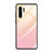 Custodia Silicone Specchio Laterale Sfumato Arcobaleno Cover H01 per Huawei P30 Pro Rosa
