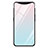 Custodia Silicone Specchio Laterale Sfumato Arcobaleno Cover H01 per Oppo Find X Ciano